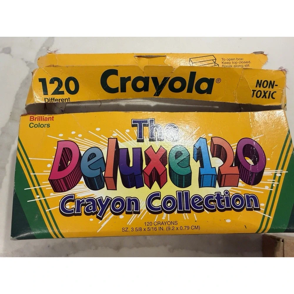 Vintage Crayola 96 99 Retired Crayons Binney Smith Dandelion Indian Red Thistle